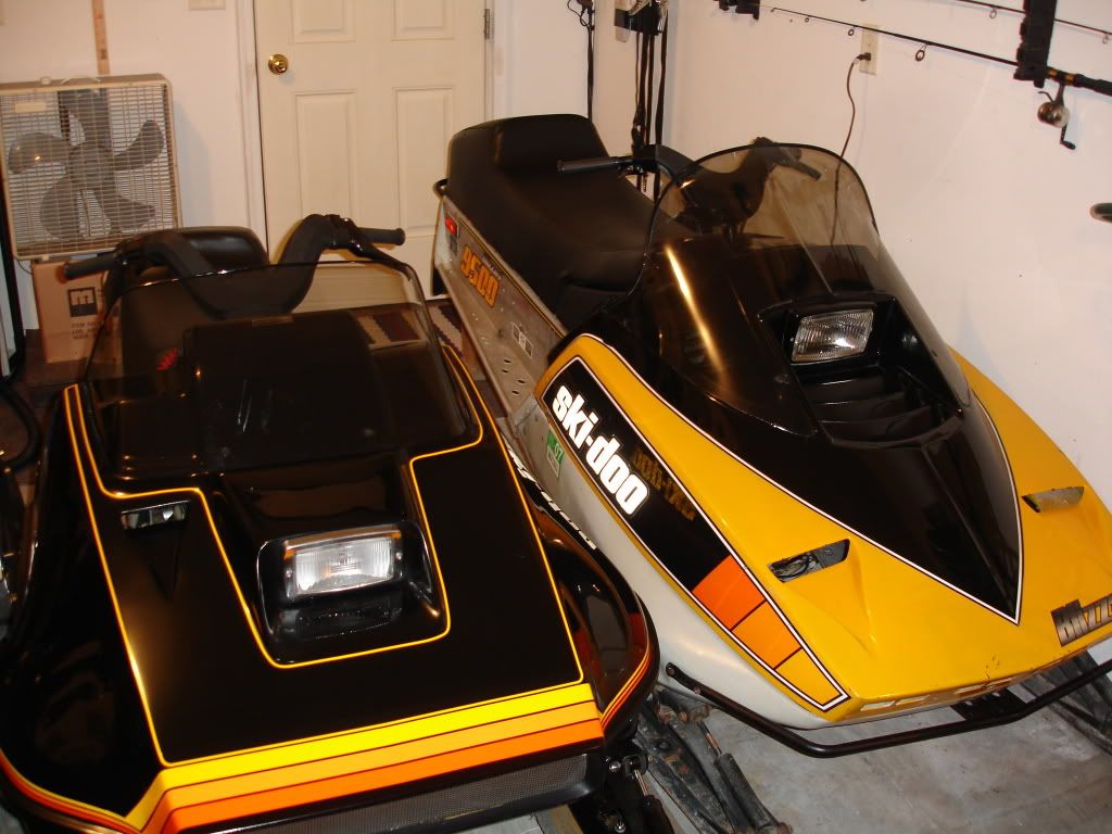 9500 blizzard survey Vintage Ski Doo