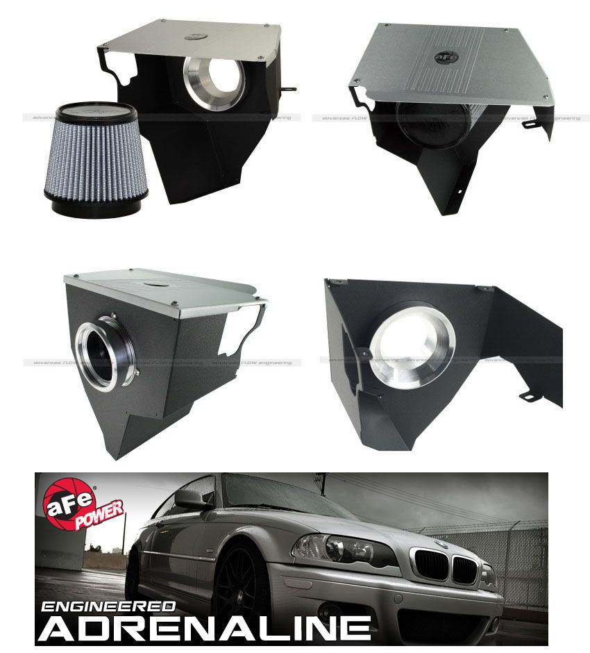 aFe FORCE Stage1 PRO Dry S Cold Air Intake BMW E46 325 330 E83 X3 L6