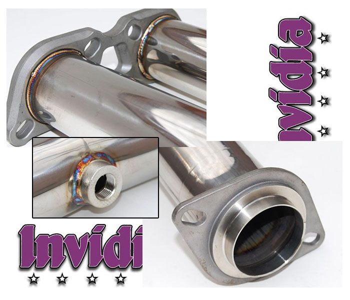 INVIDIA Q300 60mm Exhaust Midpipe Mid Pipe for Lexus GS300 GS350 GS430