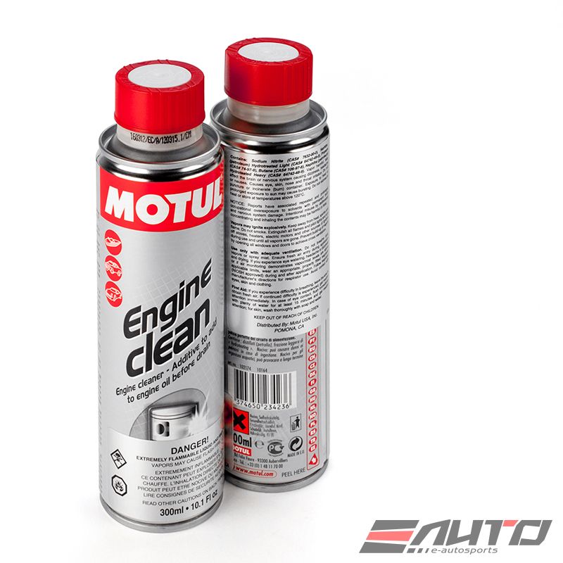 2x Motul Engine Motor Clean Before Drain For Gasoline & Diesel Car