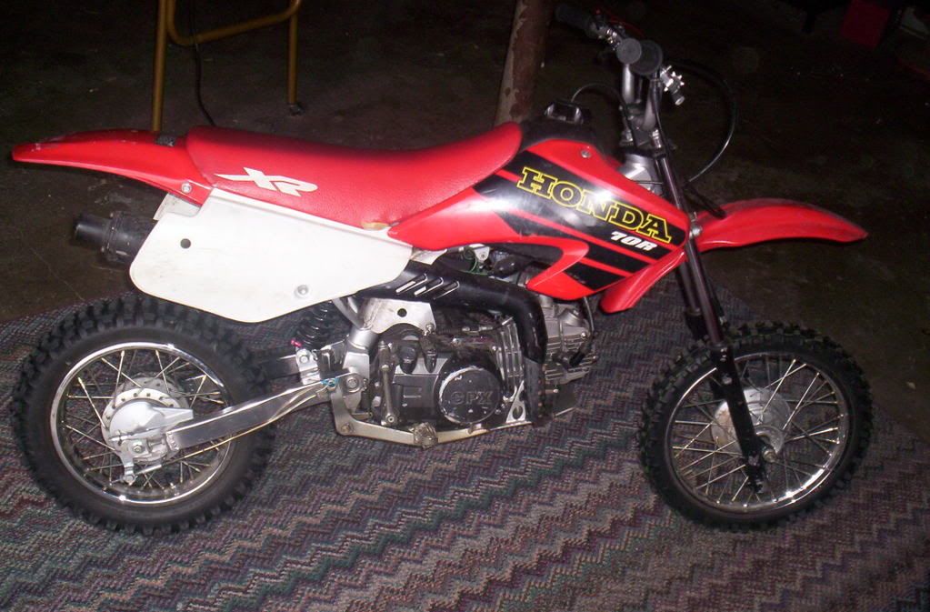 Honda xr70 mods #5