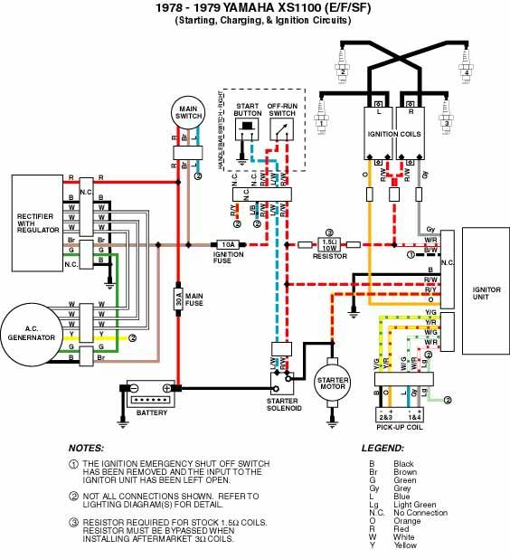 Two wiring questions - XS11.com Forums