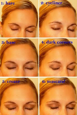 Step 1. Start with a clean eyelid. If you have problems with makeup melt, 