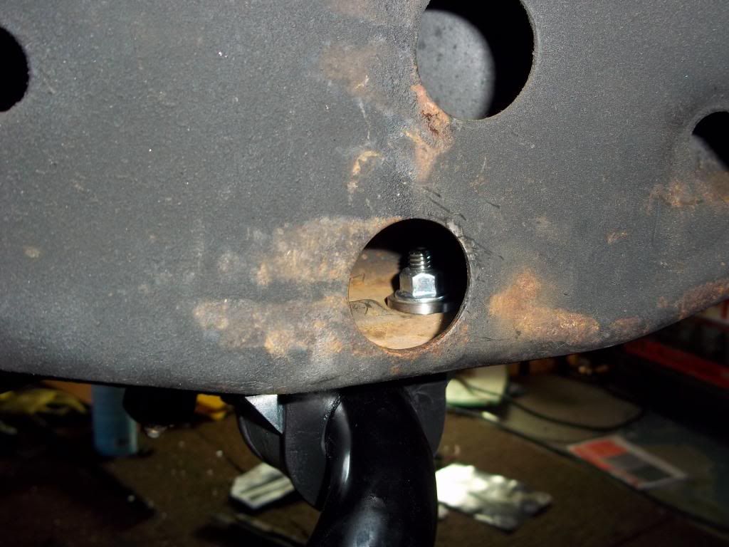 My solution to stripped sway bar bolts. Yes it's overkill. GBodyForum