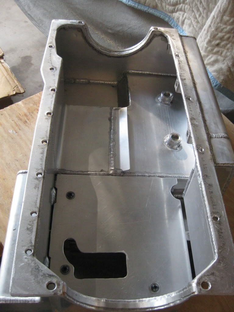 Stefs custom aluminum oil pan rear sump 460 Ford Forum