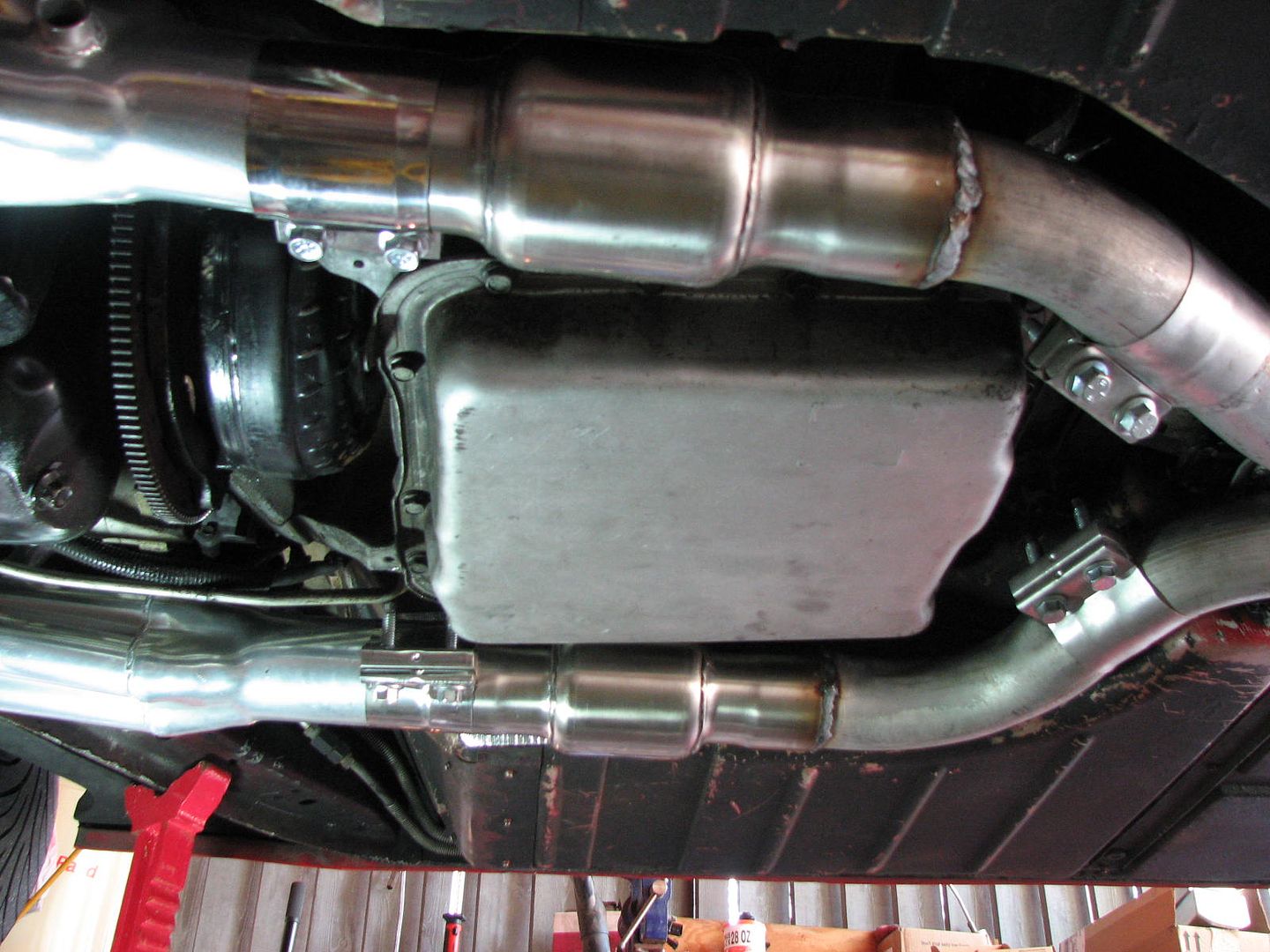 TPIS Connected to Exhaust System