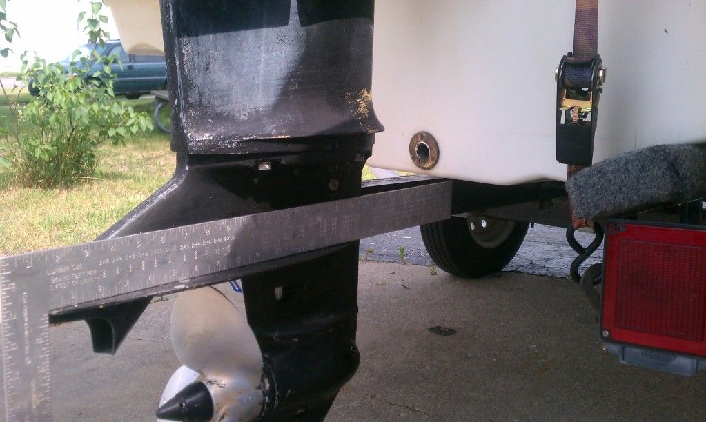 Honda outboard mounting height #7