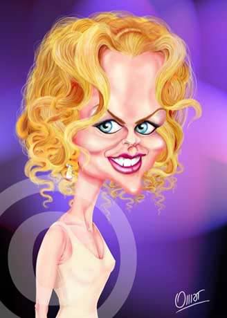 Caricaturas Actrizes
