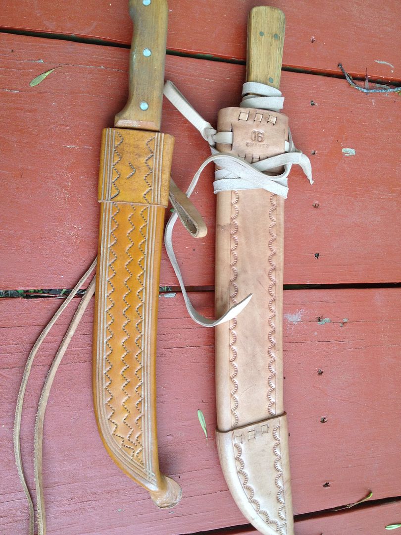 South American Leather Machete Sheaths