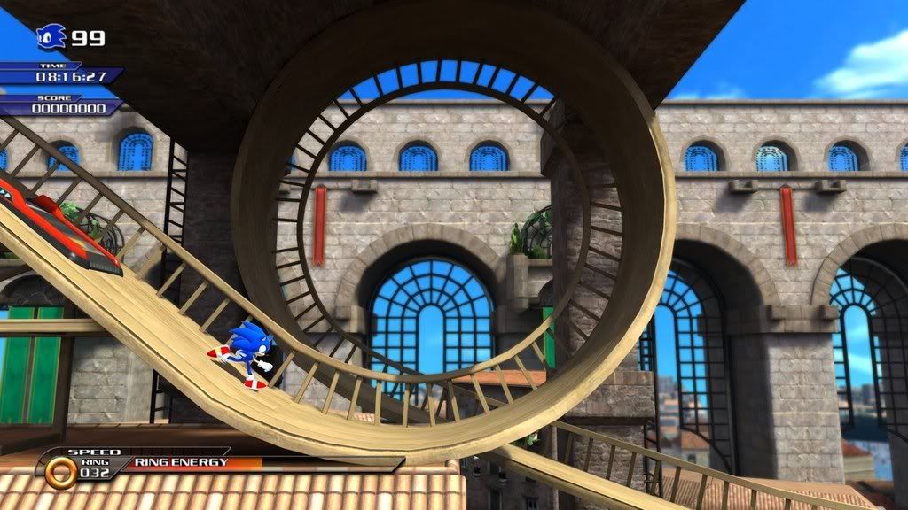 Sonic in 2D AND 3D!