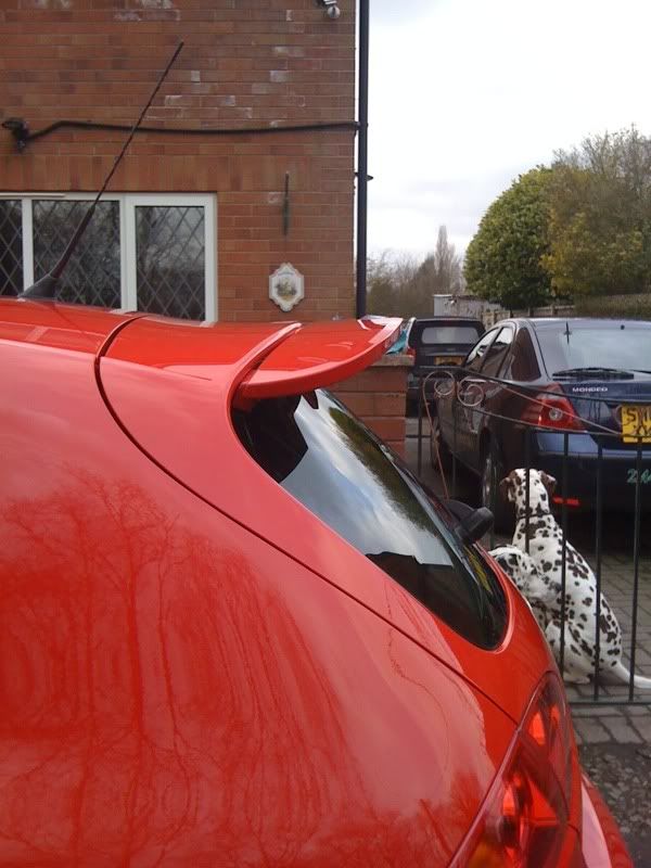 Seat Leon Tdi Btcc. Fitted BTCC Spoiler