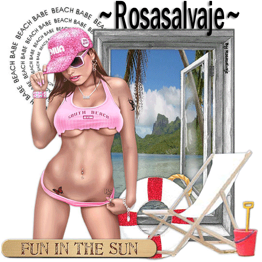 rosabeach.gif picture by rochy4ever