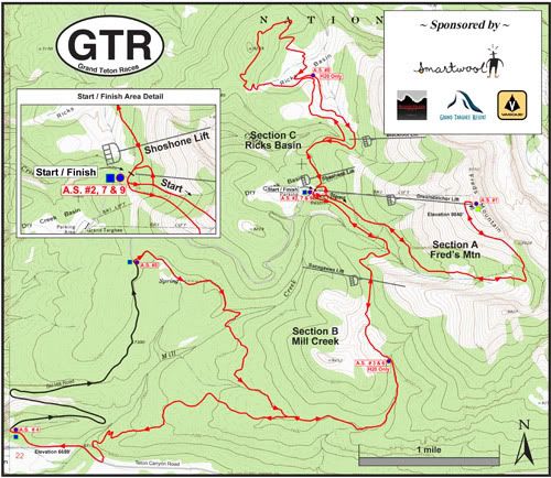 Grand Teton Map