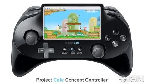 wii 2 controller concept. wii 2 project cafe controller.