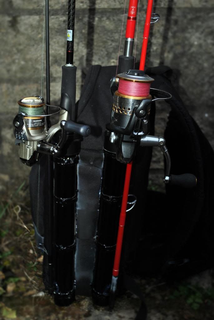 DIY Lure Bag Rod Holder The Lure Forums