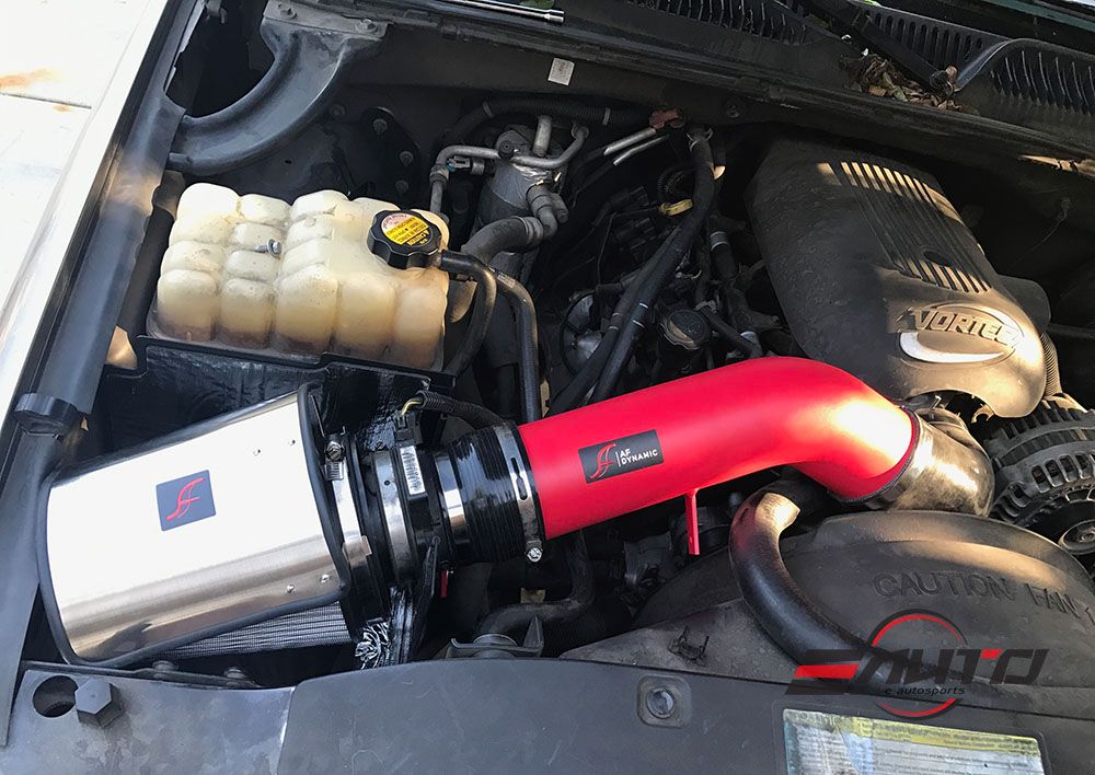 AFD Air Filter intake *Red Pipe for 99-06 Silverado 2500 ...