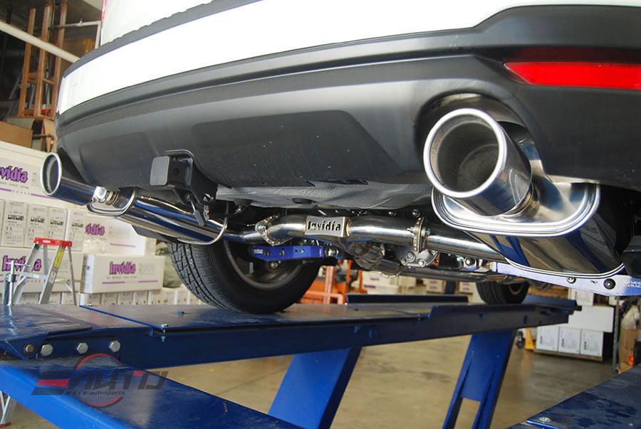 nameless exhaust forester xt