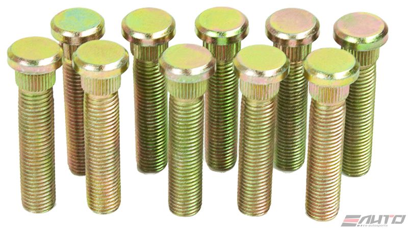 10x 60mm ICHIBA 14x1.5 M14 P1.5 WHEEL RIM EXTEND LONG LUG BOLT TAPER SILVER a