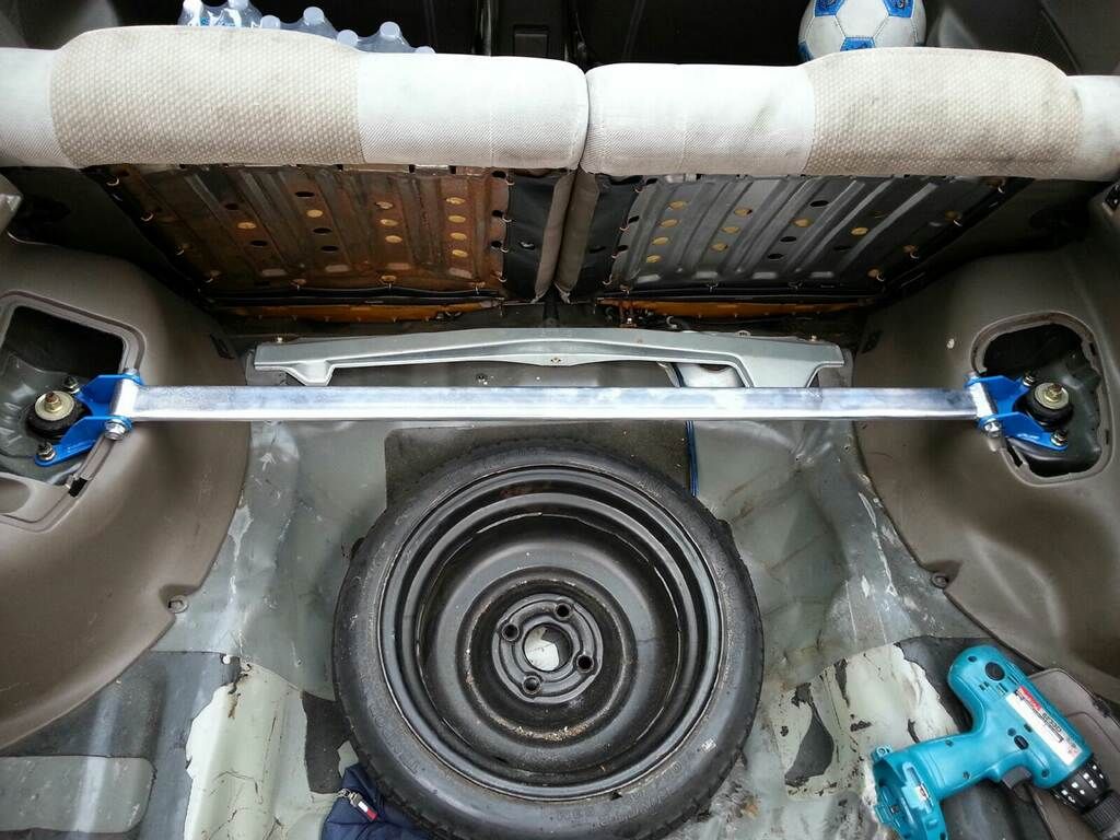 MEGAN Race Spec Rear Strut Tower Bar Brace Civic CRX 8800 Integra 90