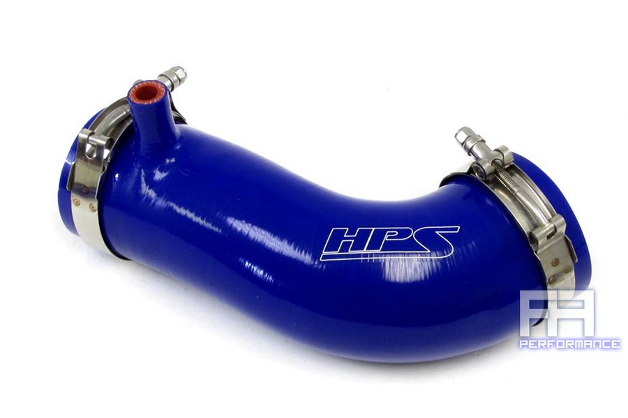 HPS Silicone Air Intake Hose Post MAF Tube Civic Si 12-14 ILX 2.4L K24Z7 Blue