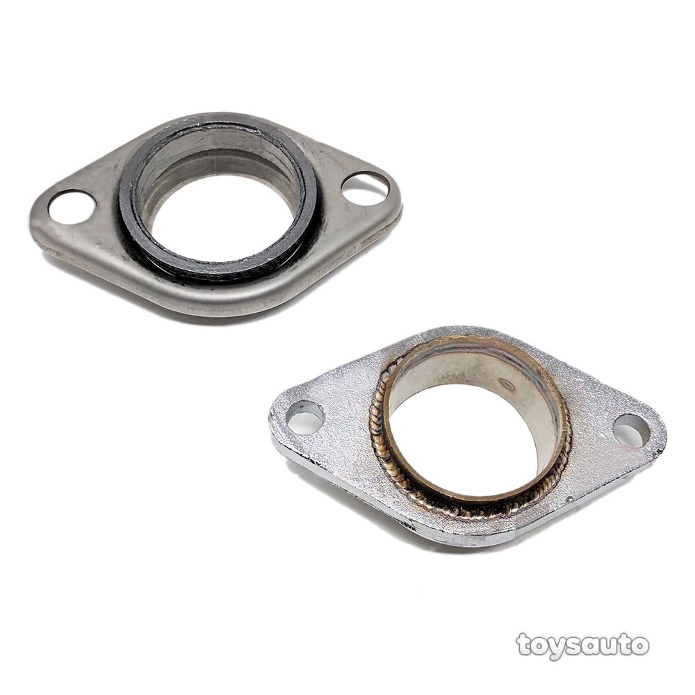 Rev9 3pc 2.5" Donut Gasket + Flange Connector Catback Exhaust Testpipe Header eBay