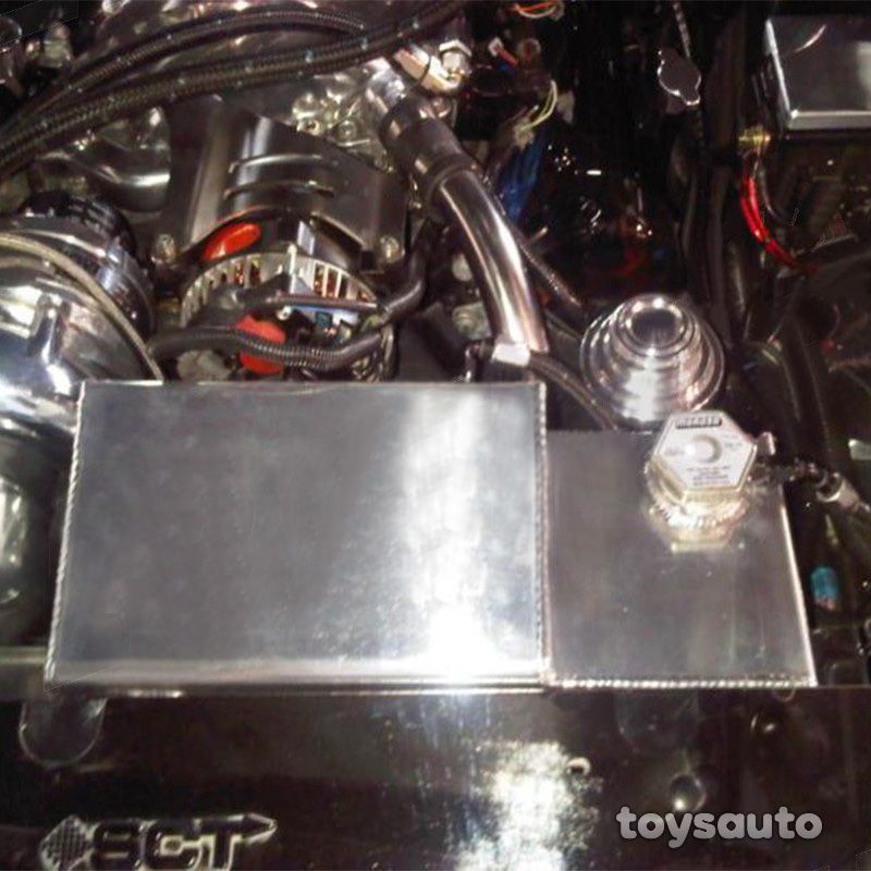 Rev9 Aluminum Coolant Overflow Tank Reservoir for Mustang Cobra GT 96-04 4.6L V8