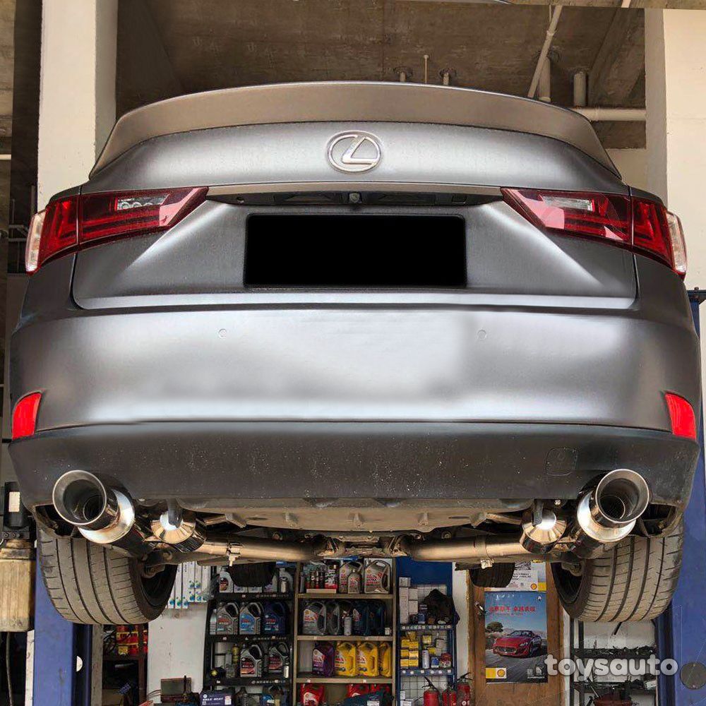 Rev9 AxleBack Exhaust 4" Dual Tip for Lexus IS200t Turbo IS250 IS350 IS300 1418 eBay