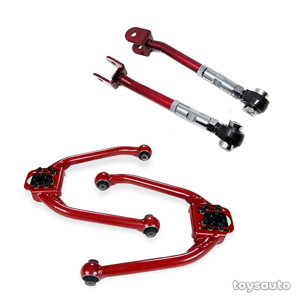 Mevotech Front & Rear Lower Control Arms KIT for Infiniti G35 Nissan 350Z Coupe