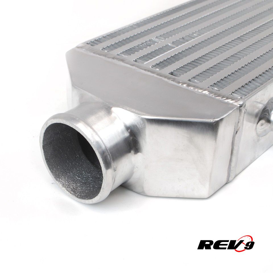 REV9 Type M Aluminum FMIC Front mount Intercooler In out 2.5/" 28x6x2.5 350hp