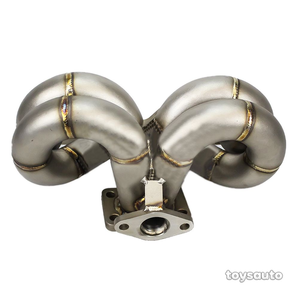 Rev9 Ram Horn Equal Length T3 Turbo Manifold *38mm For Civic CRX ...