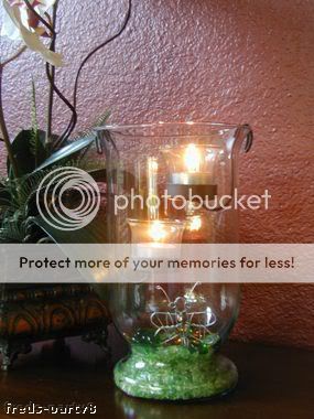 Pier 1 Centerpiece Hurricane Candlescaping Kit Home or Wedding Decor 