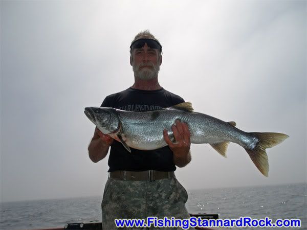 Trophy Lake Trout at Stannard Rock