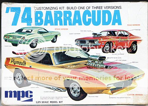 MPC 70-74 Barracuda History/ Review - Car Kit News & Reviews - Model ...