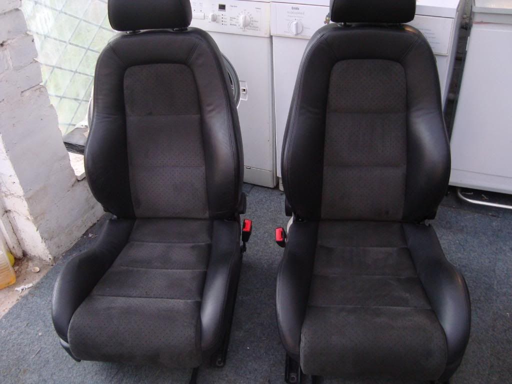 TT Black leather and alcantara F&B seats, with pics SOLD | Audi TT Forum